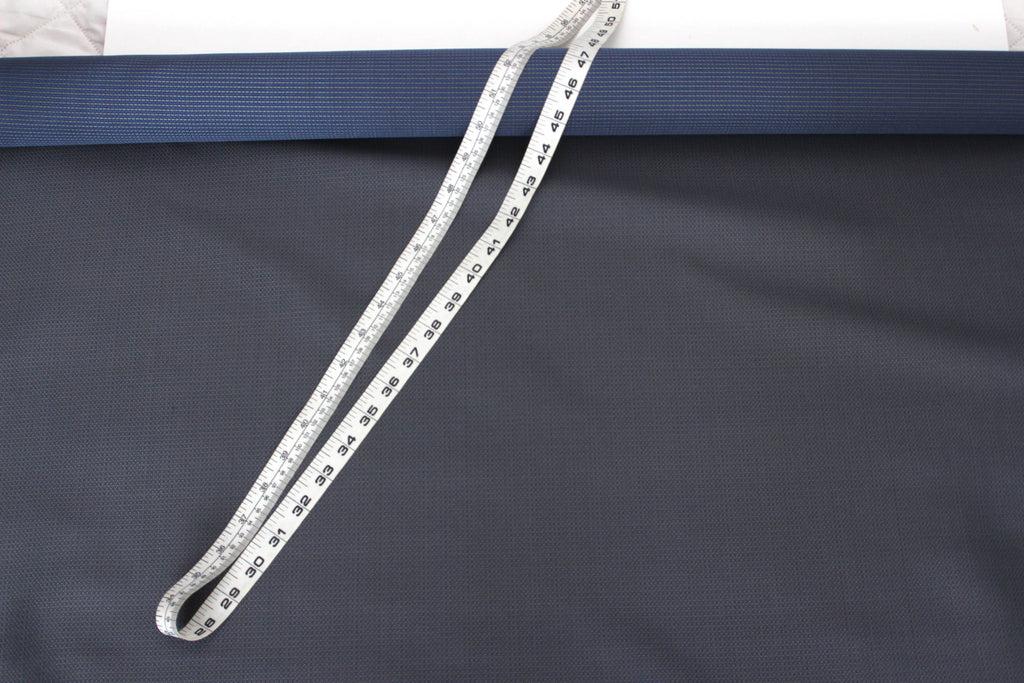Grey Ornament Silk Fabric 42" width
