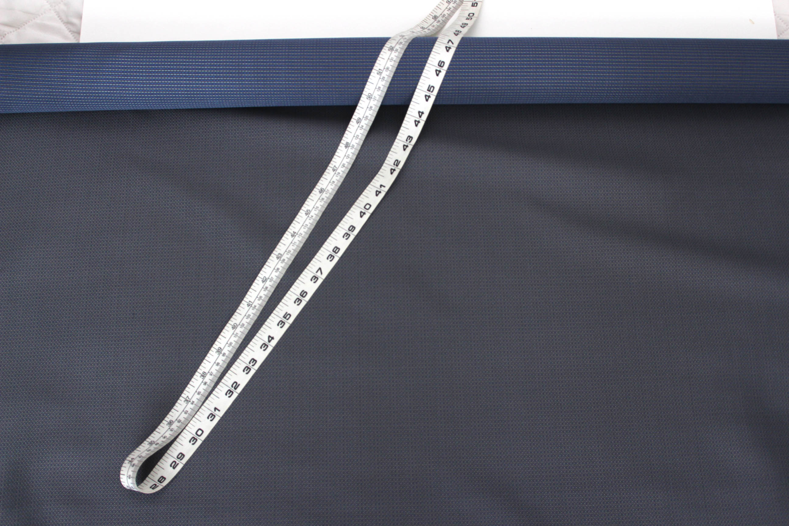 Grey Ornament Silk Fabric 42" width