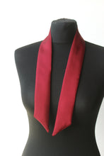 Load image into Gallery viewer, Maroon Skinny Scarf
