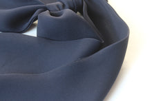 Load image into Gallery viewer, Navy Skinny Scarf
