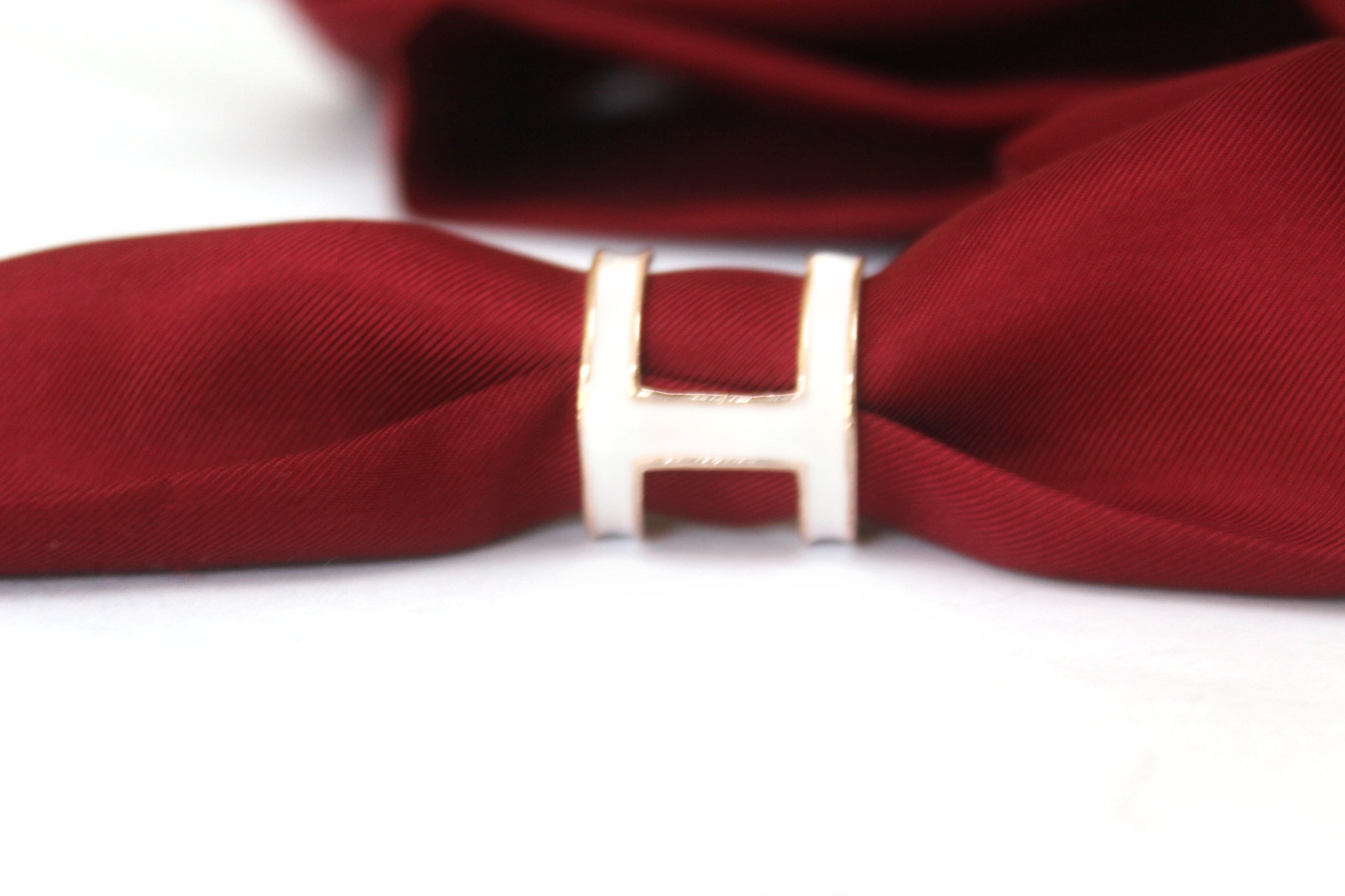 Gold White Women Scarf Ring