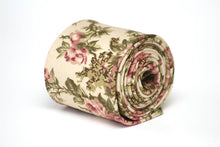 Load image into Gallery viewer, Dusty Rose Beige Cotton Necktie
