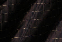 Load image into Gallery viewer, Brown Pleated Plaid Silk Fabric
