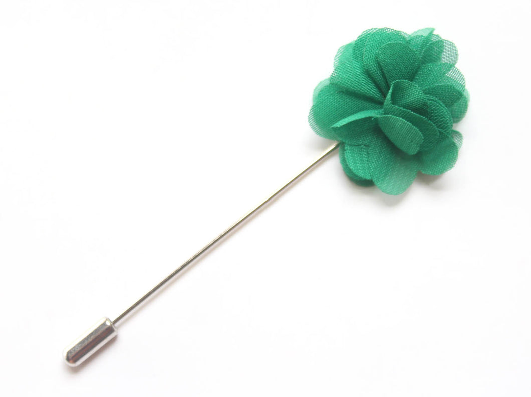 Green Flower Lapel pin