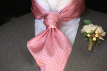 Load image into Gallery viewer, Pink Pattern Silk Ascot
