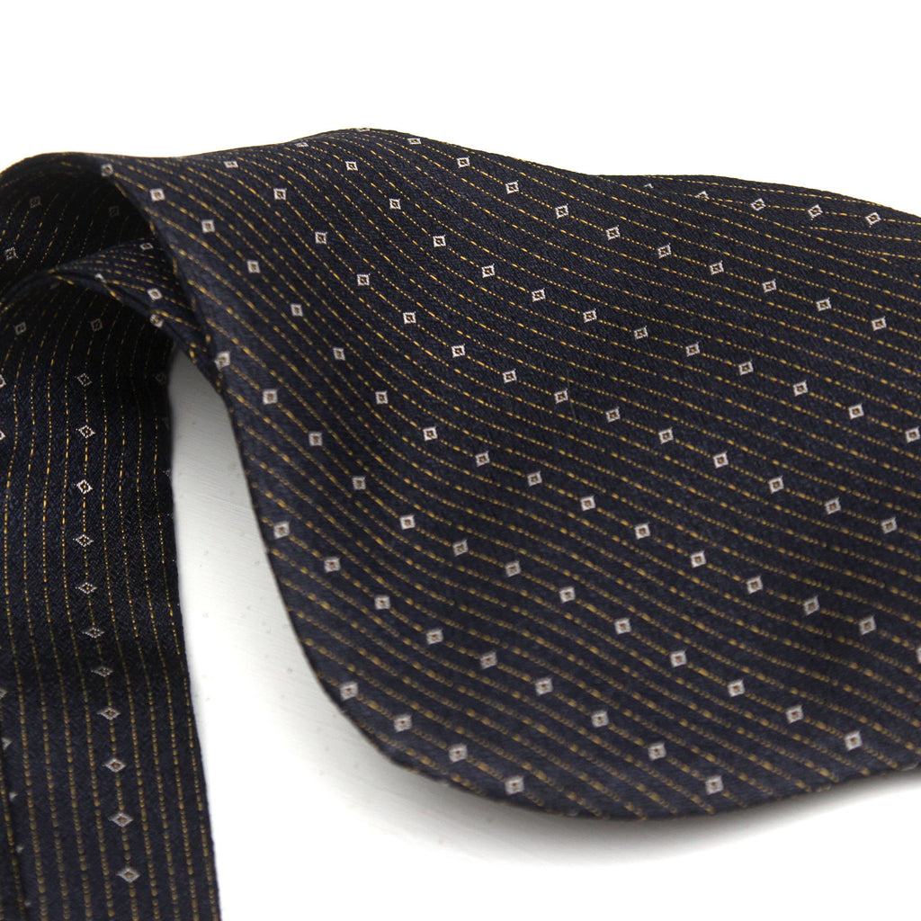 Brown with ornament Large Men's Bow tie