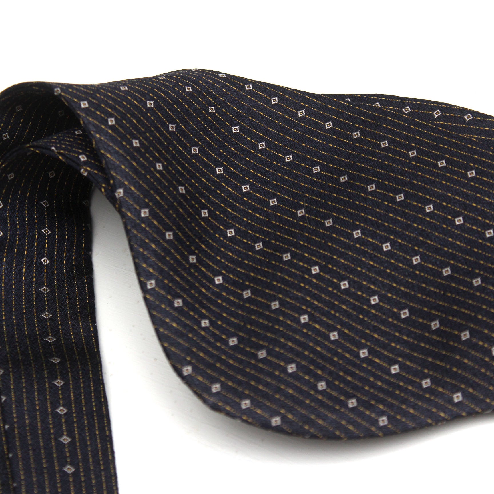 Brown with ornament Large Men's Bow tie