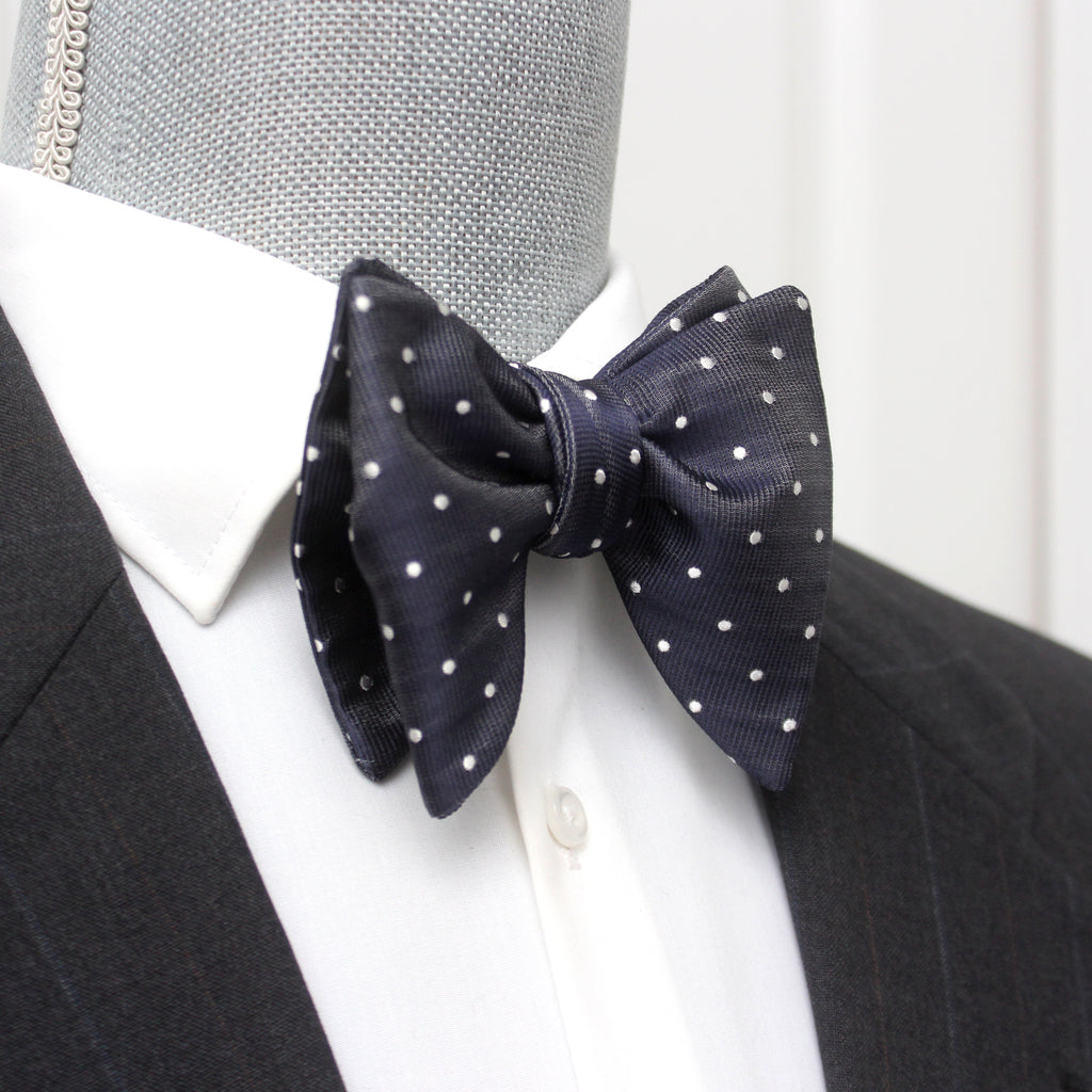 Men's Large Silk Bow Tie