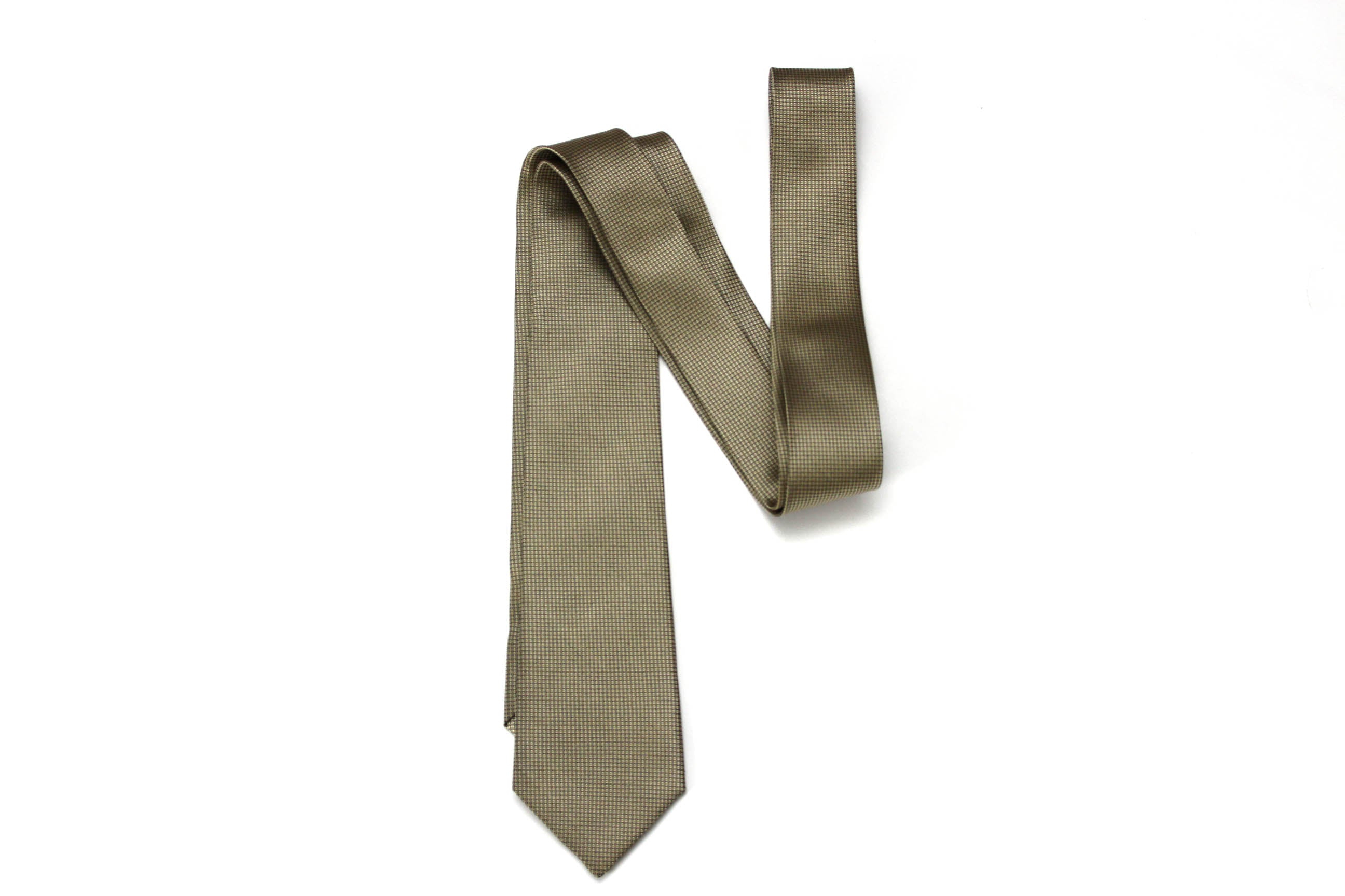 Gold Silk Necktie