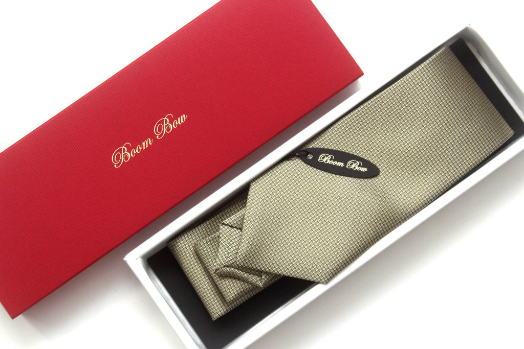 Gold Silk Necktie
