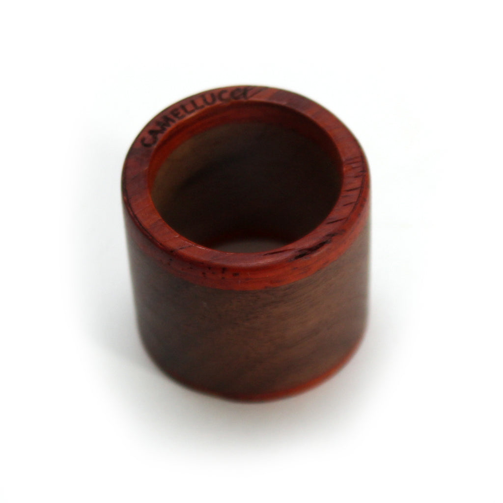 Wood Scarf ring logo