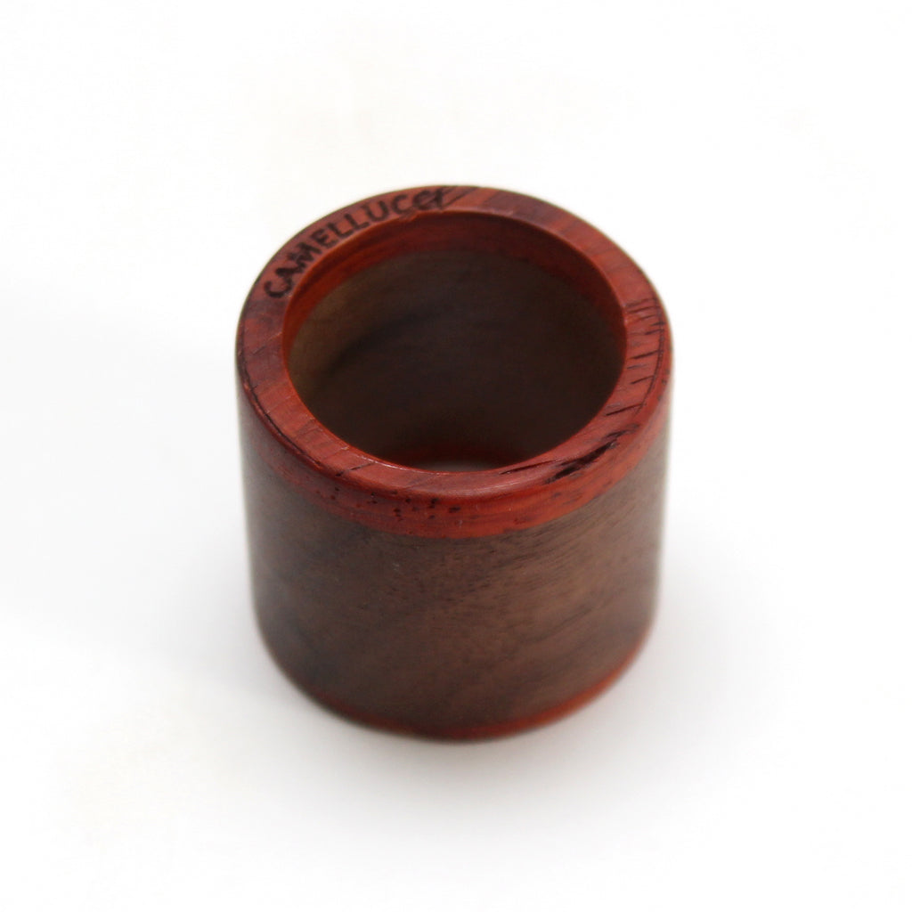 Wood Scarf ring logo