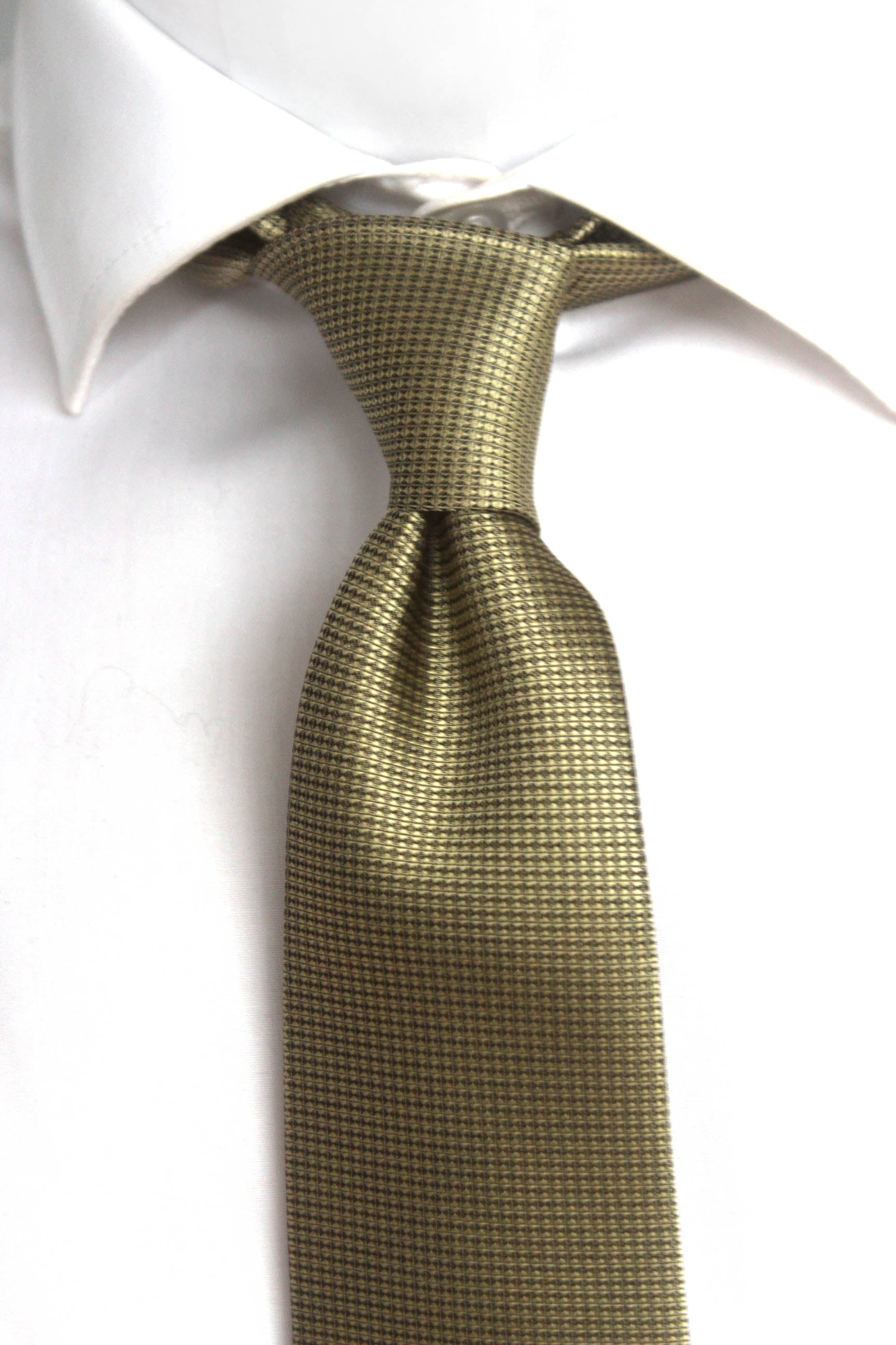 Gold Silk Necktie