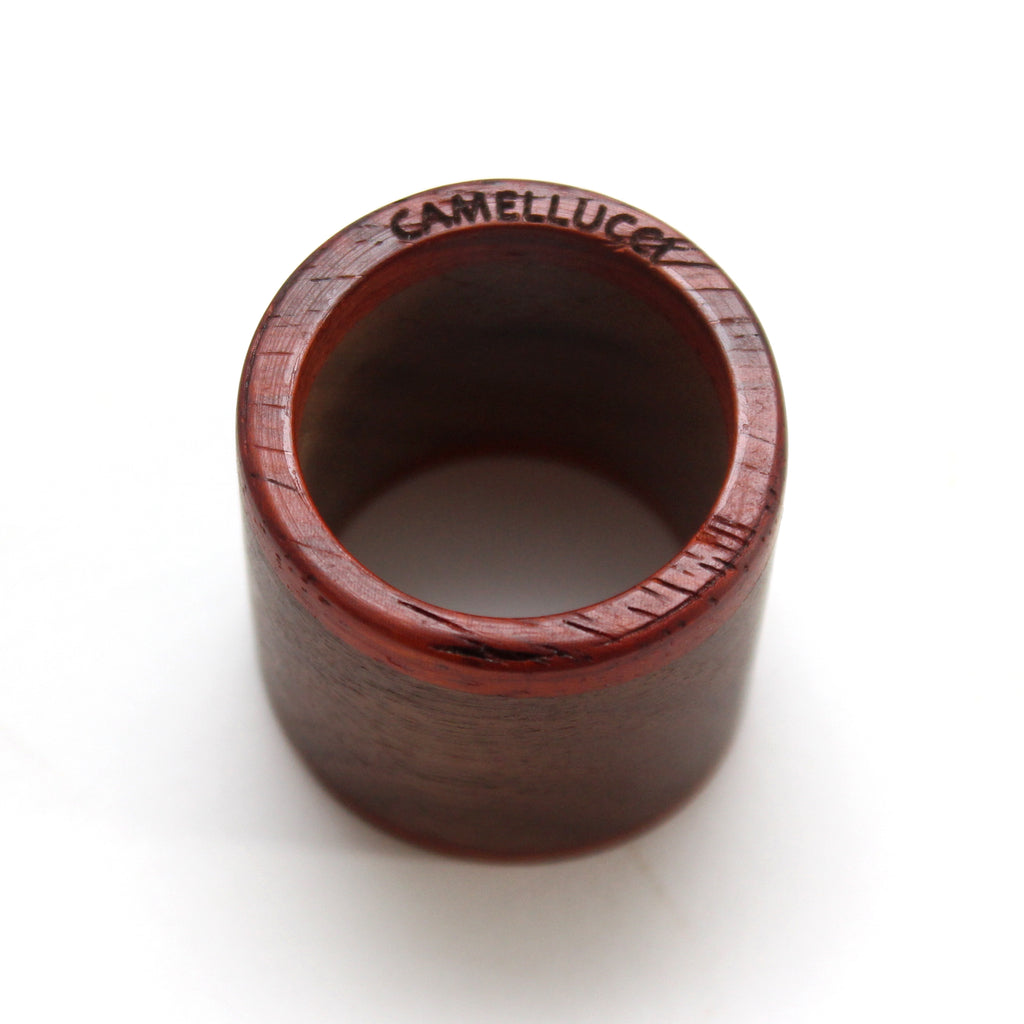 Wood Scarf ring logo