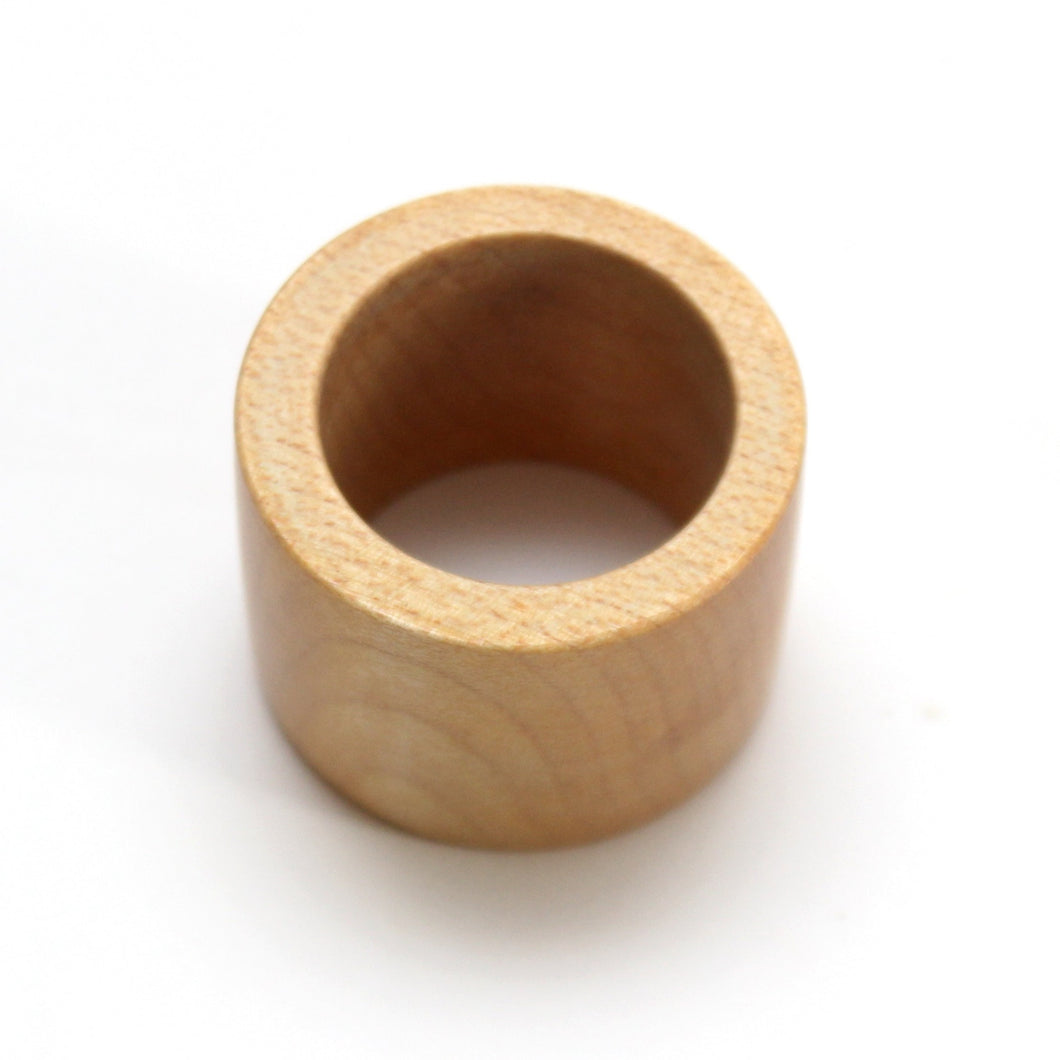Wood Scarf ring logo