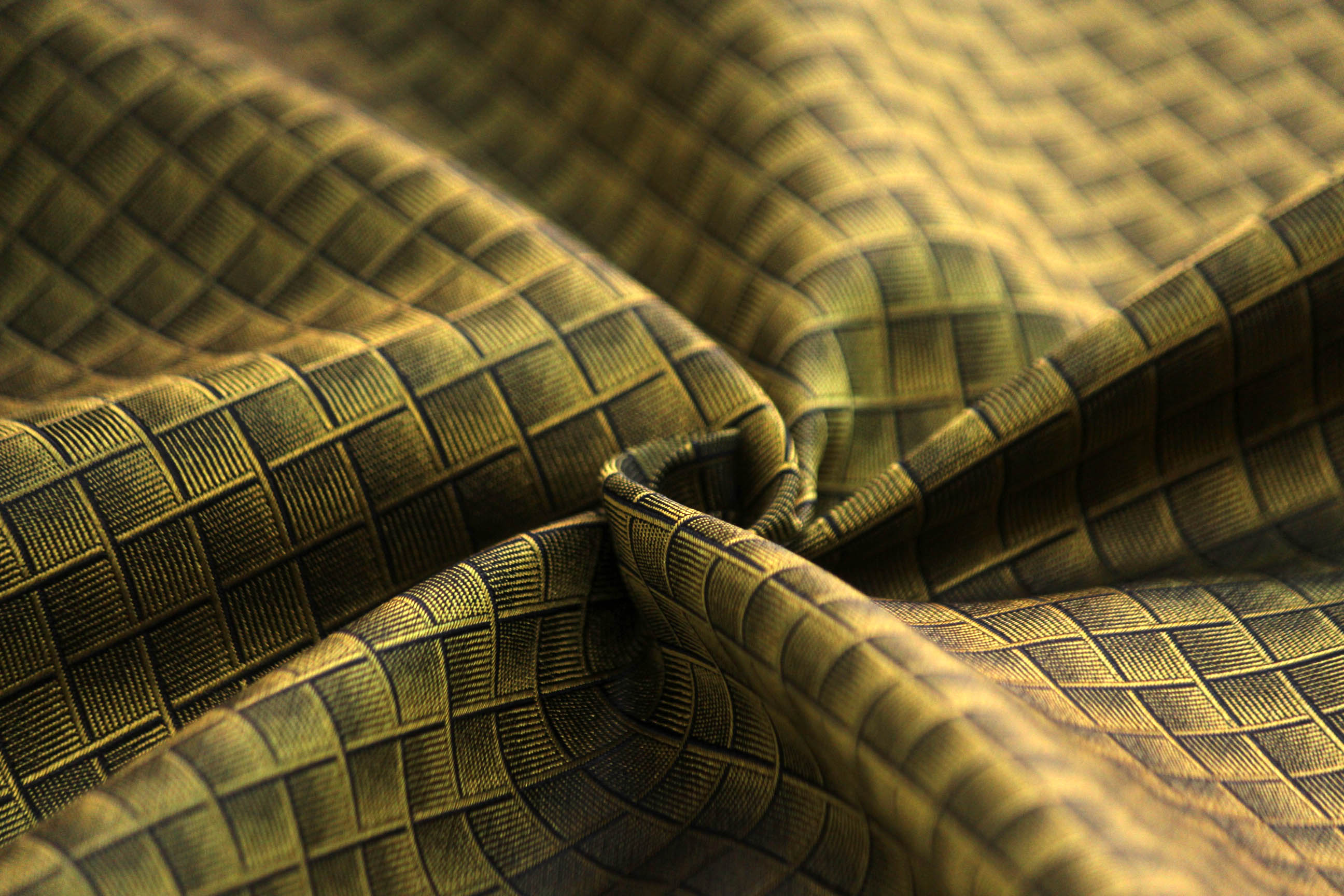 Gold Silk Fabric