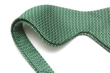 Load image into Gallery viewer, Big Butterfly in Green Ornament Silk Self tied Bow Tie
