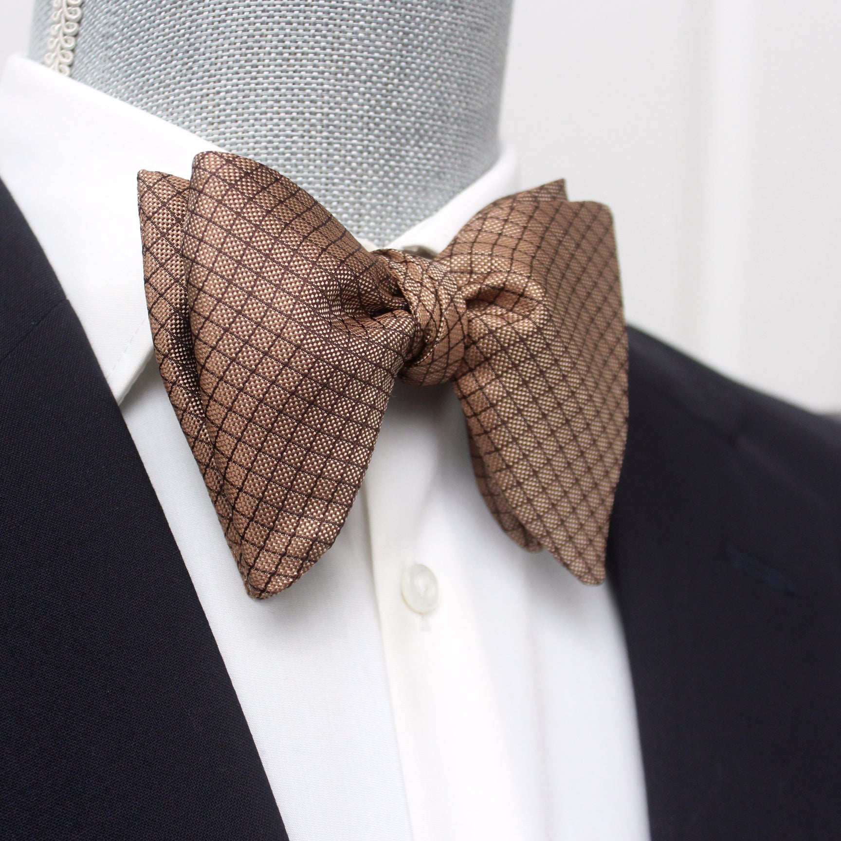 Men's Large Silk Bow Tie