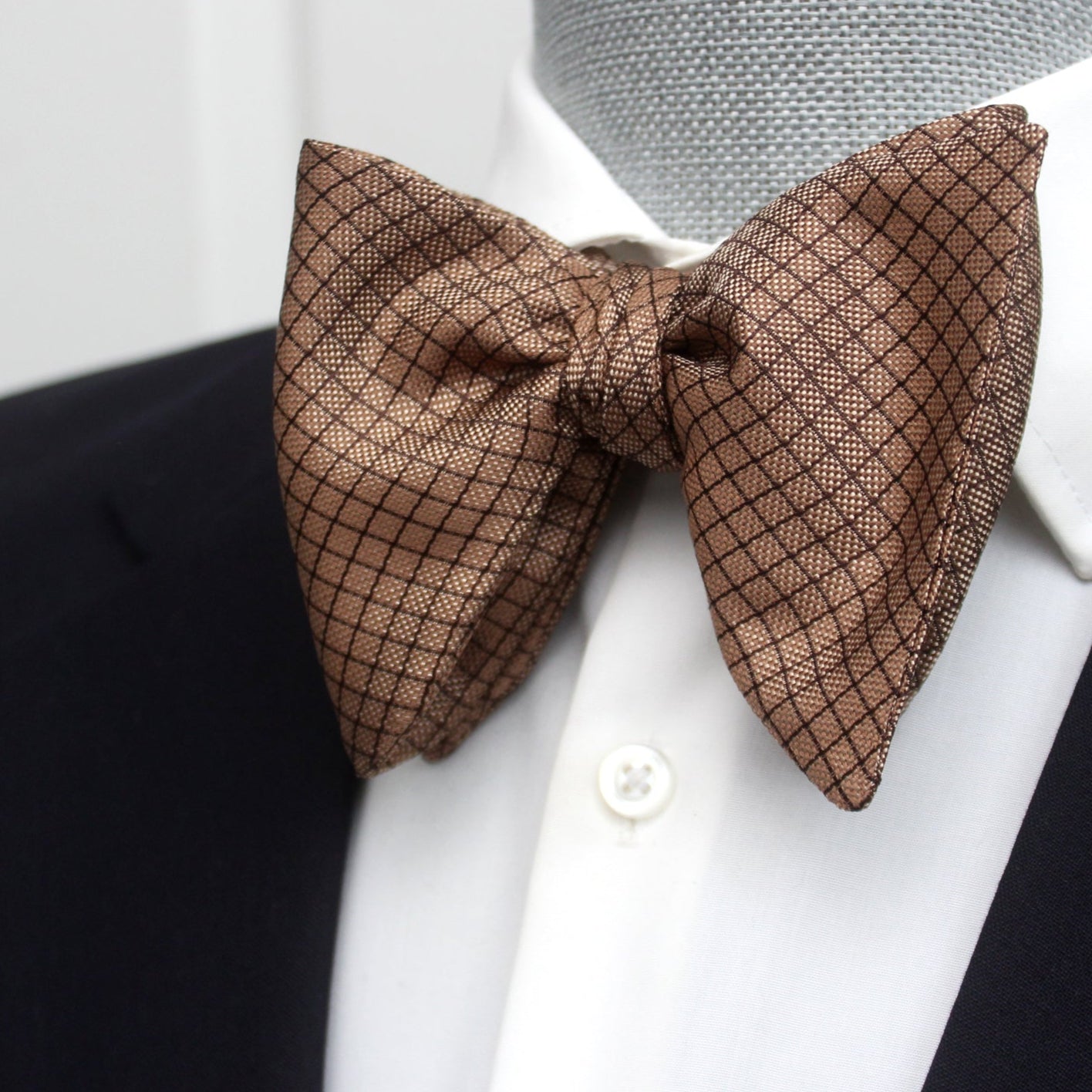 Men's Large Silk Bow Tie