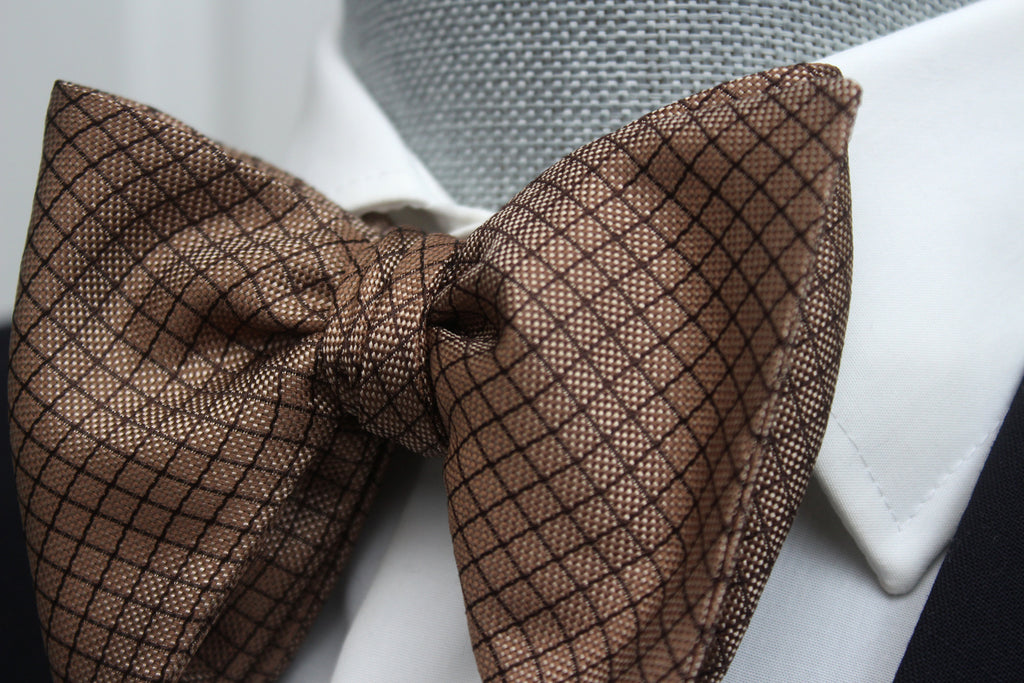 Men's Large Silk Bow Tie