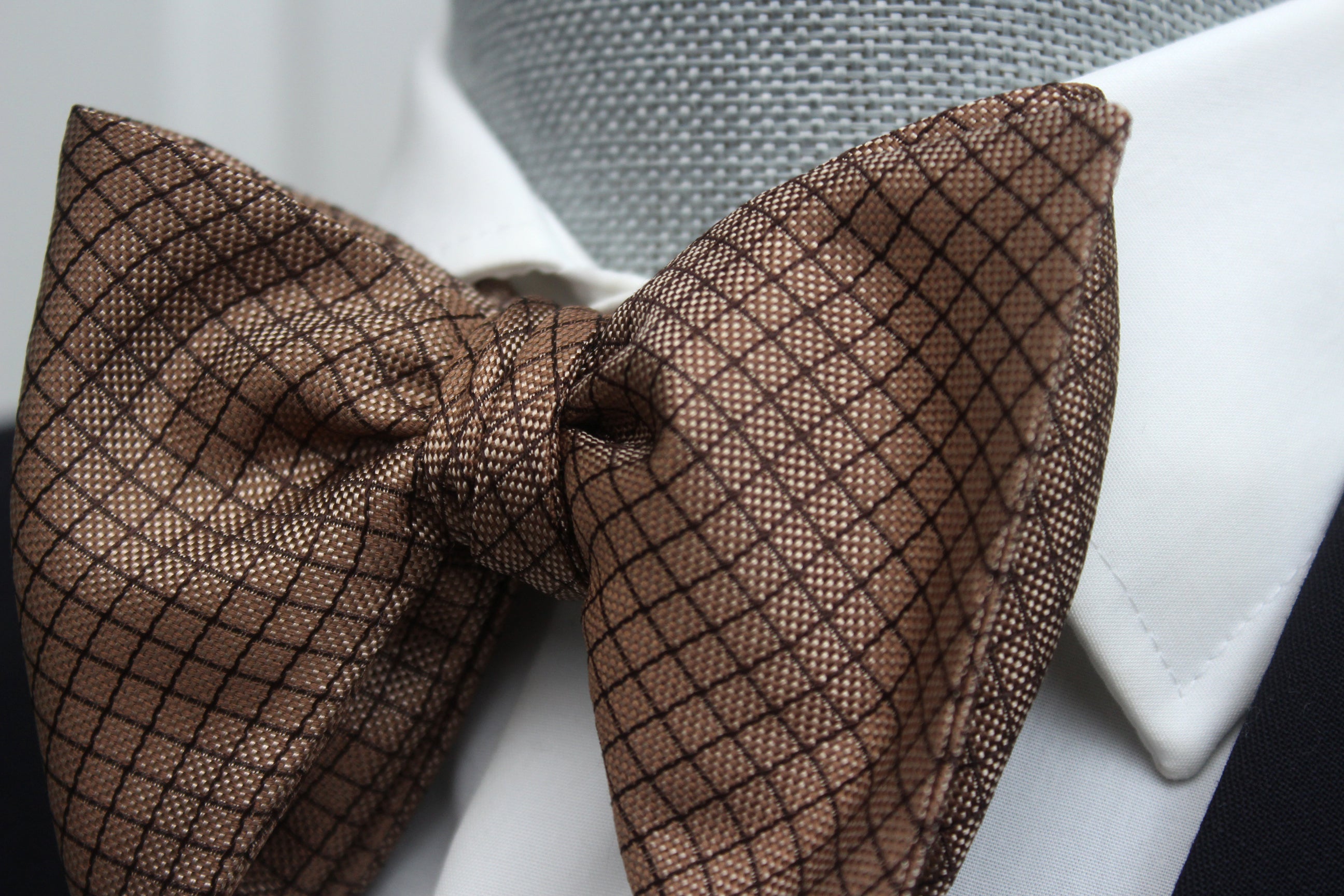 Men's Large Silk Bow Tie