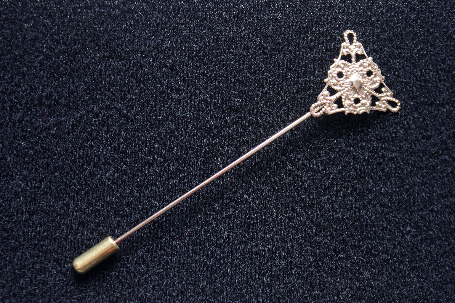 Metal Triangular Lapel pin