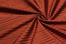 Load image into Gallery viewer, Brown Stripe Silk Fabric
