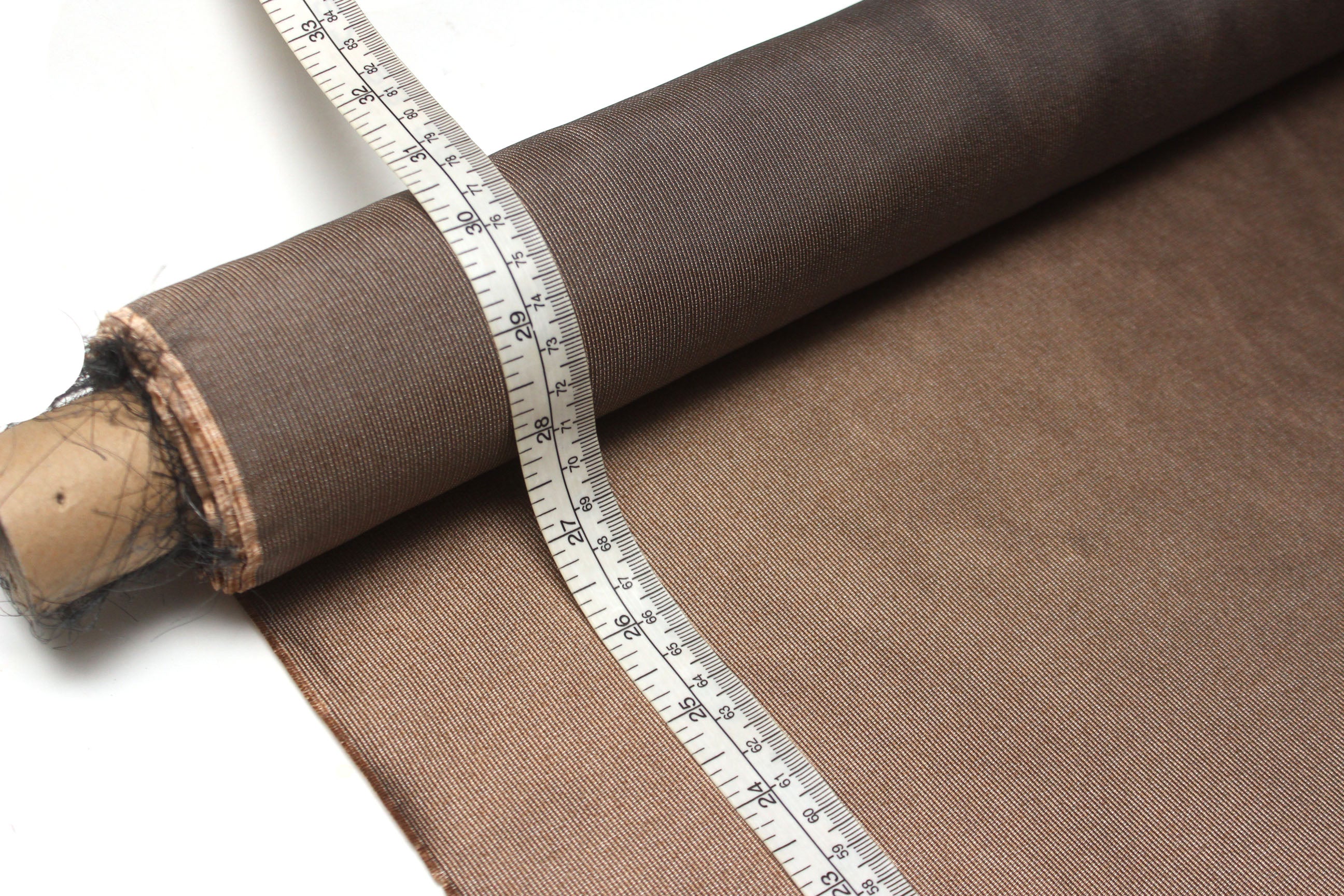 Light Brown Beige Tan Silk Fabric