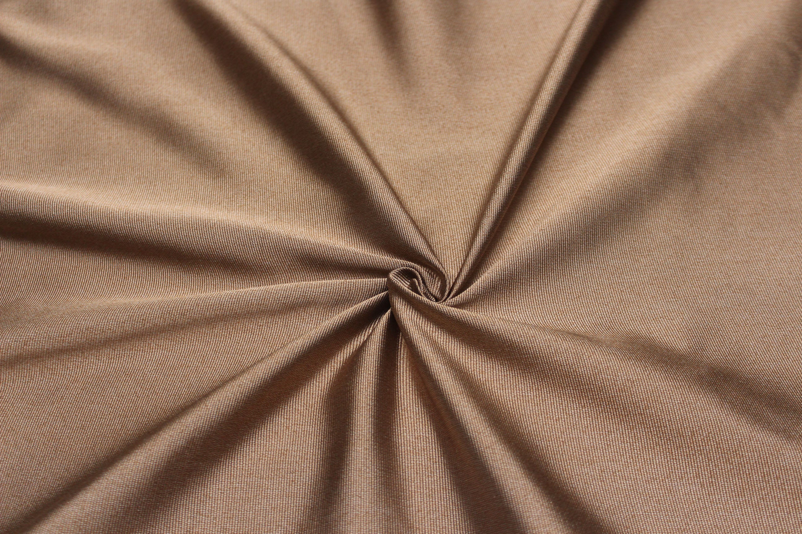 Light Brown Beige Tan Silk Fabric