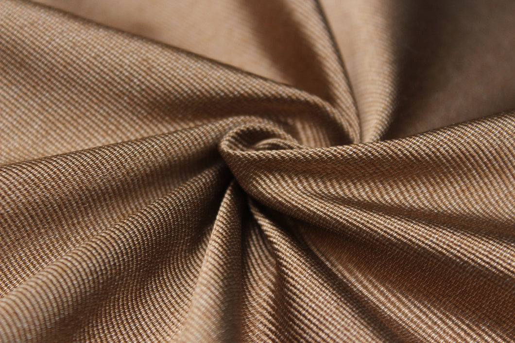 Light Brown Beige Tan Silk Fabric