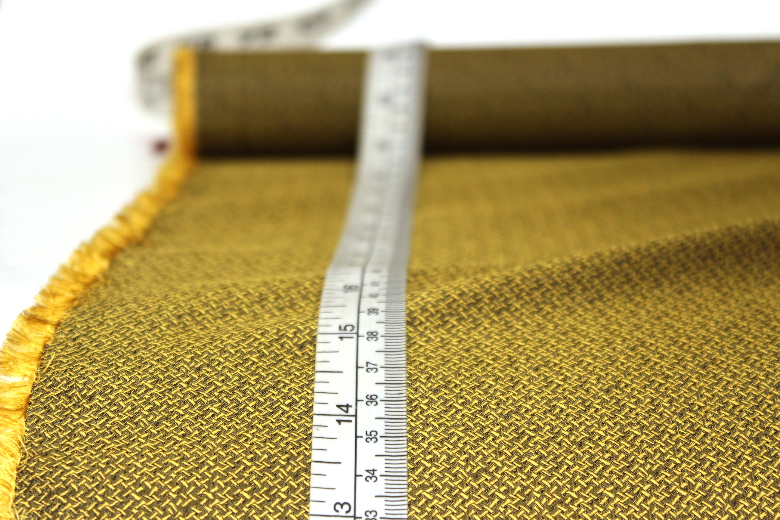 Gold small ornament Silk Fabric 42" width