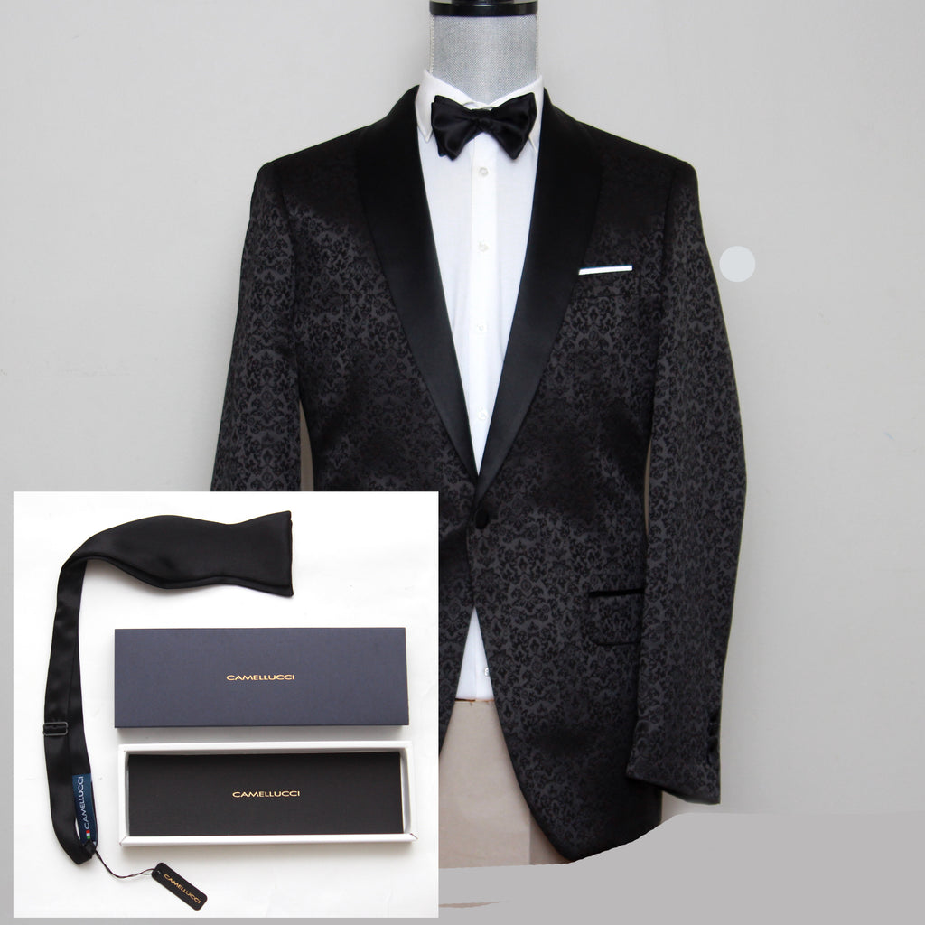 Men's Small Silk Bow Tie