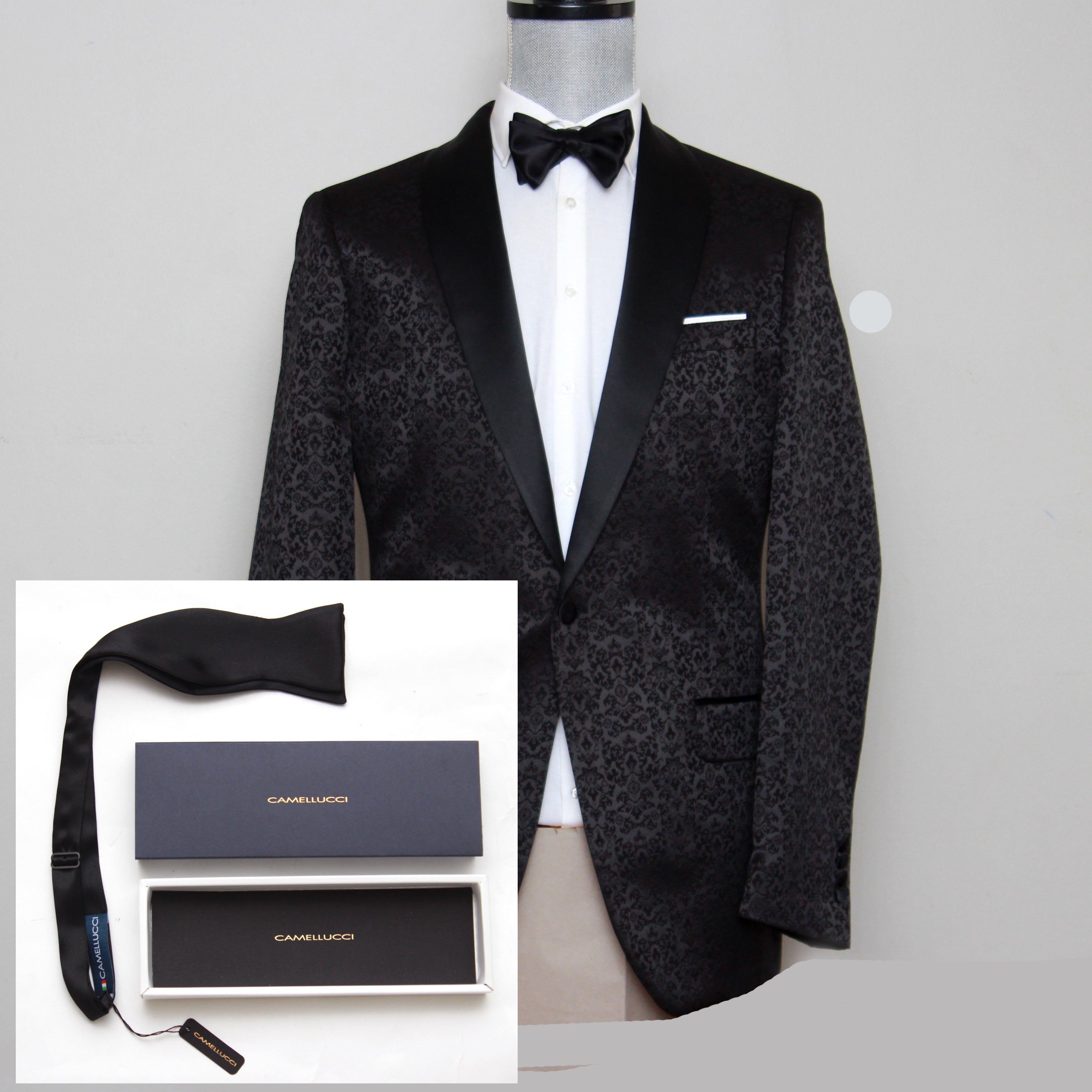 Men's Small Silk Bow Tie