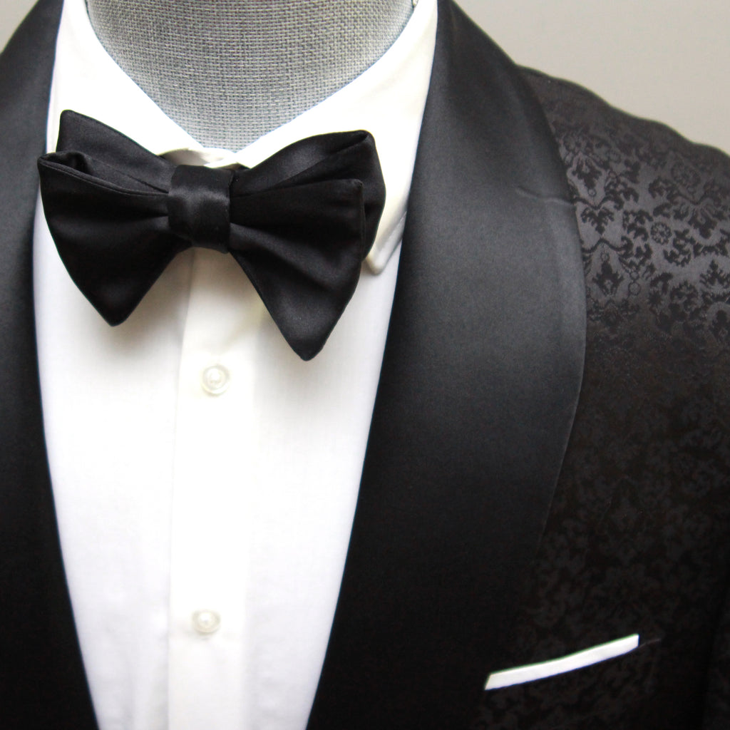 Men's Small Silk Bow Tie