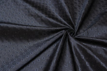 Load image into Gallery viewer, Dark Grey ornament Silk Fabric 42&quot; width
