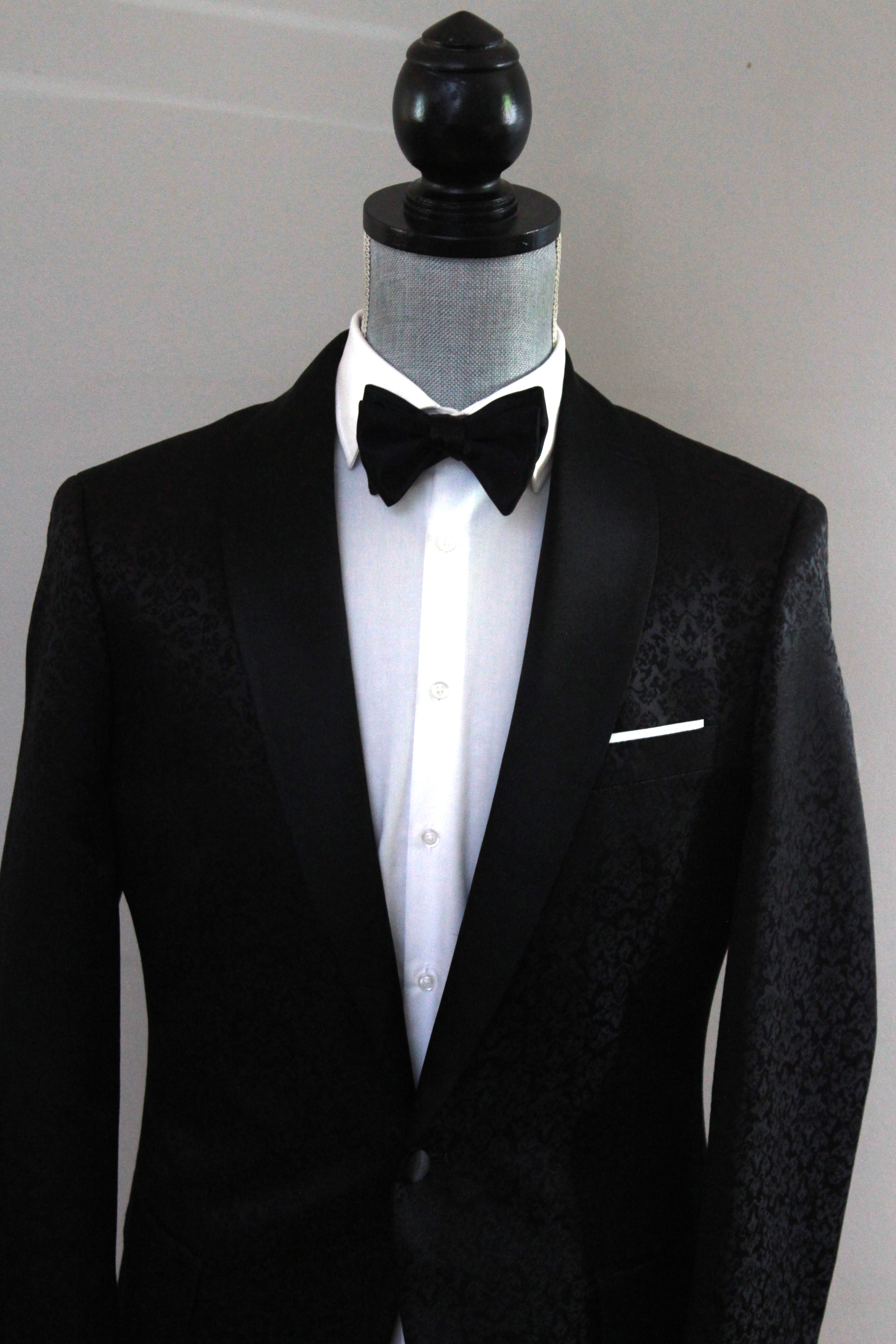 Men's Small Silk Bow Tie