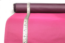 Load image into Gallery viewer, Fuchsia Purple Polka Dot Silk Fabric
