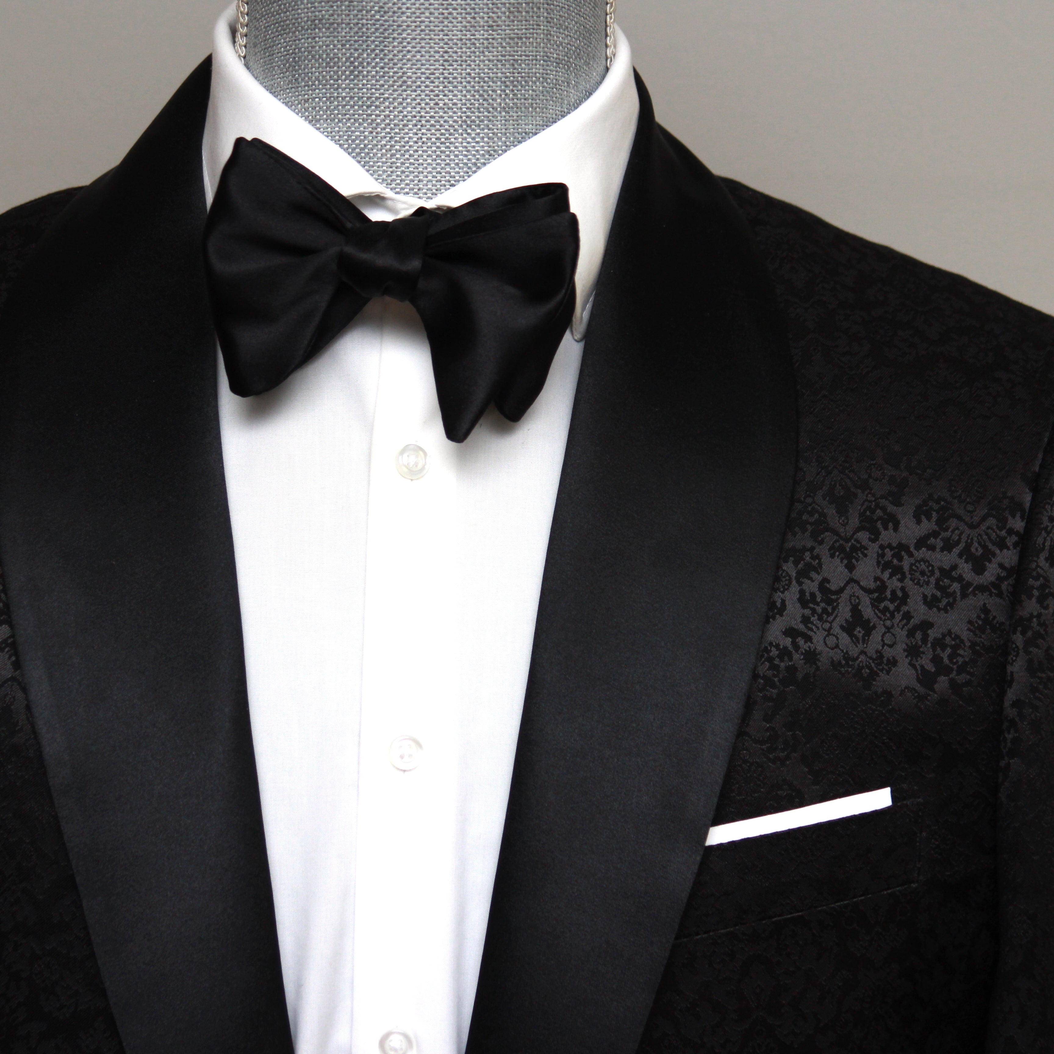 Men's Small Silk Bow Tie