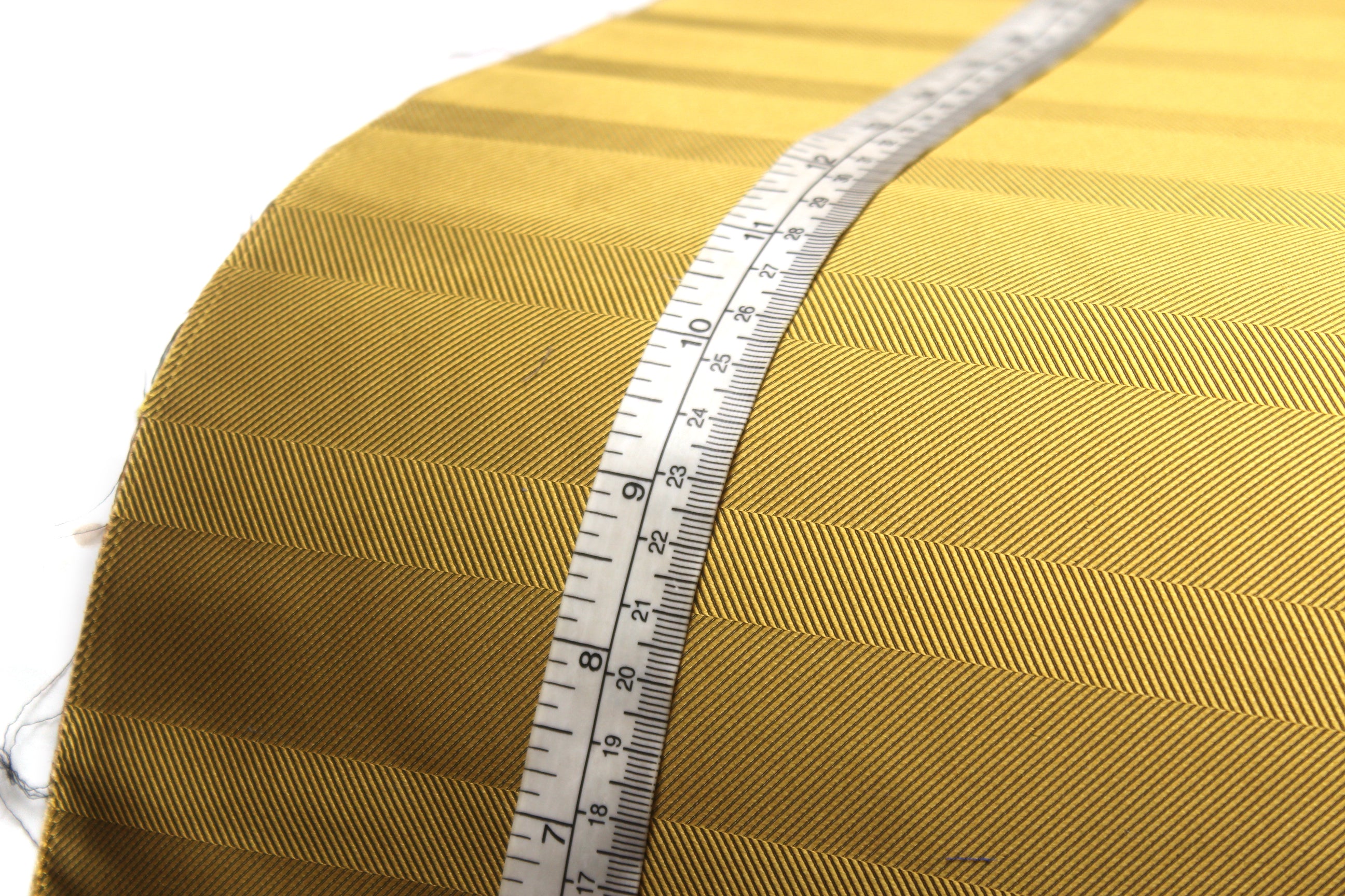 Gold Striped Silk Fabric