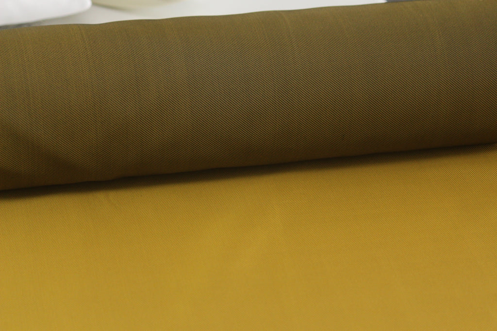 Gold Mustard Silk Fabric