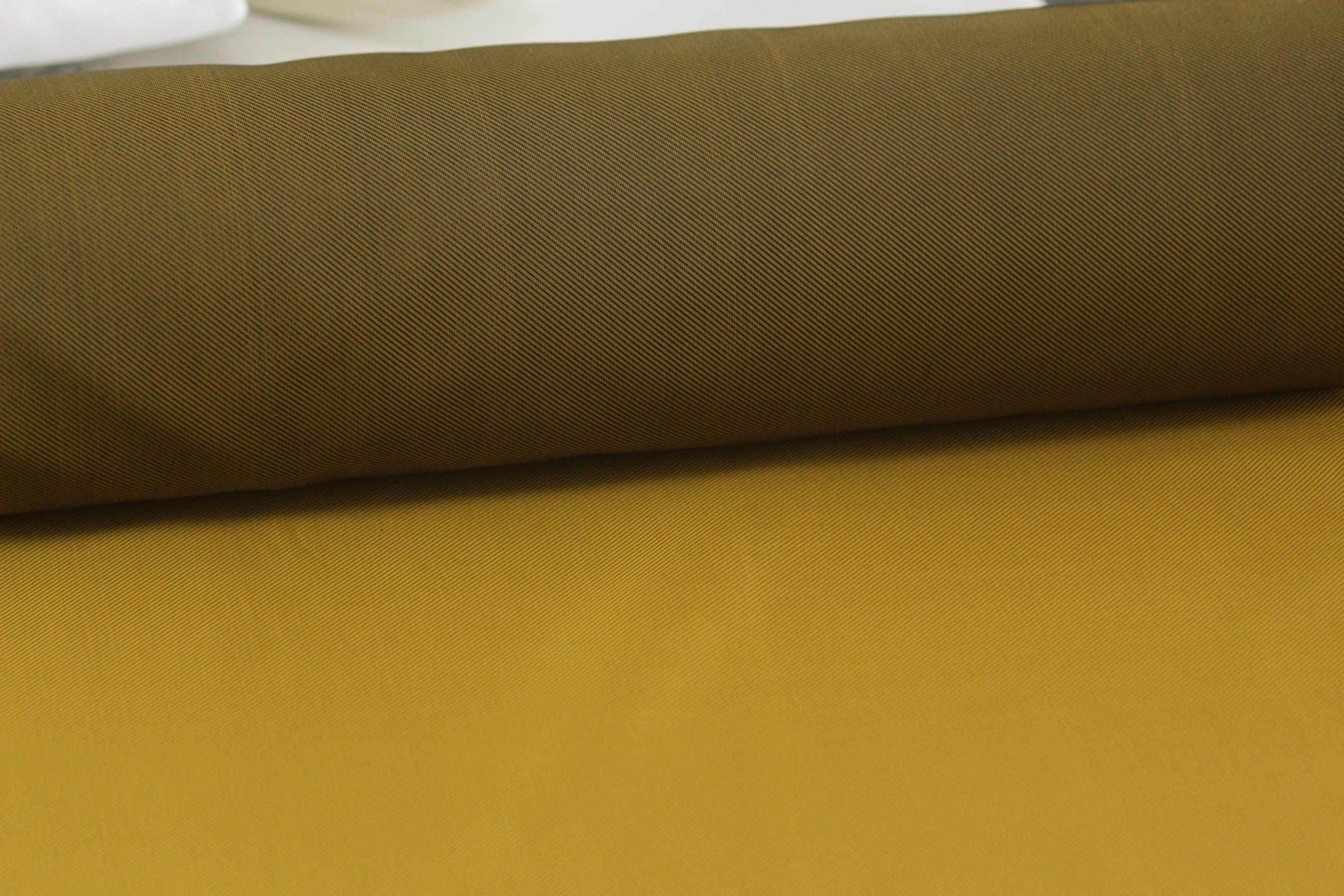 Gold Mustard Silk Fabric