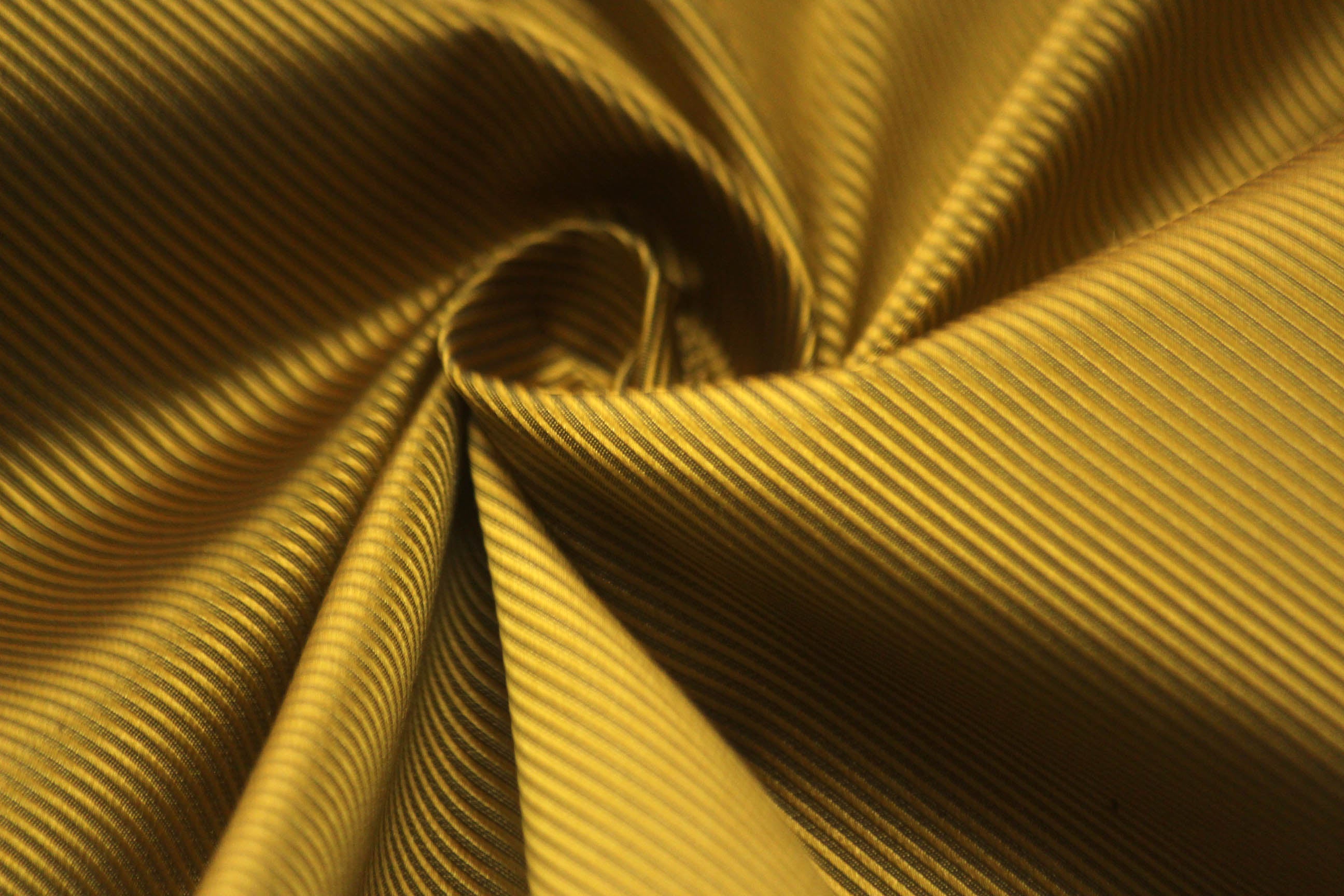Gold Mustard Silk Fabric