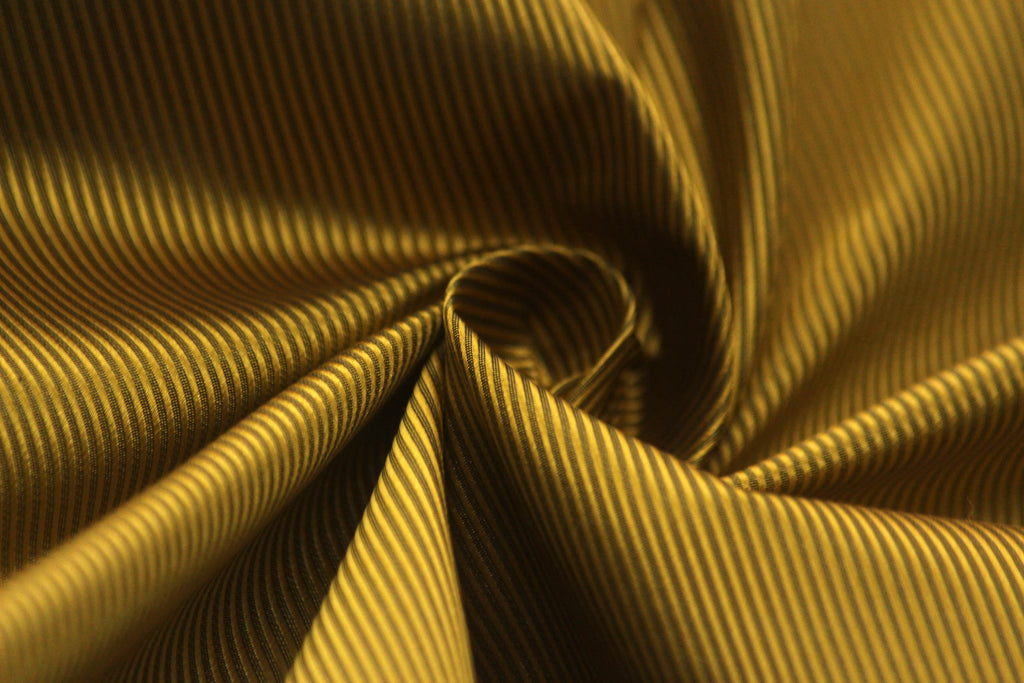 Gold Mustard Silk Fabric