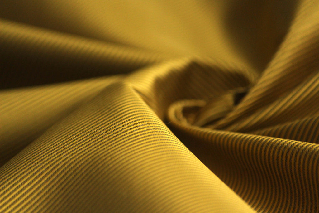 Gold Mustard Silk Fabric
