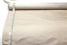 Load image into Gallery viewer, Beige Stripe Silk Fabric

