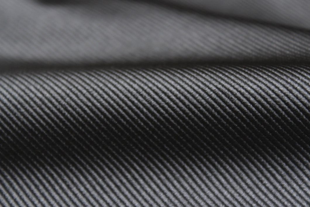 Grey Stripe Silk Fabric