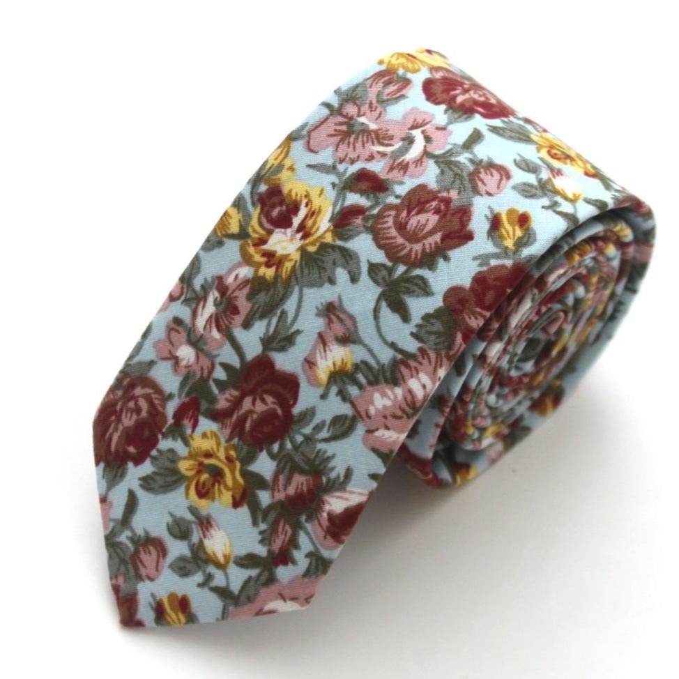 Cotton Floral tie