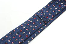 Load image into Gallery viewer, Navy Floral Necktie 2.7&quot;
