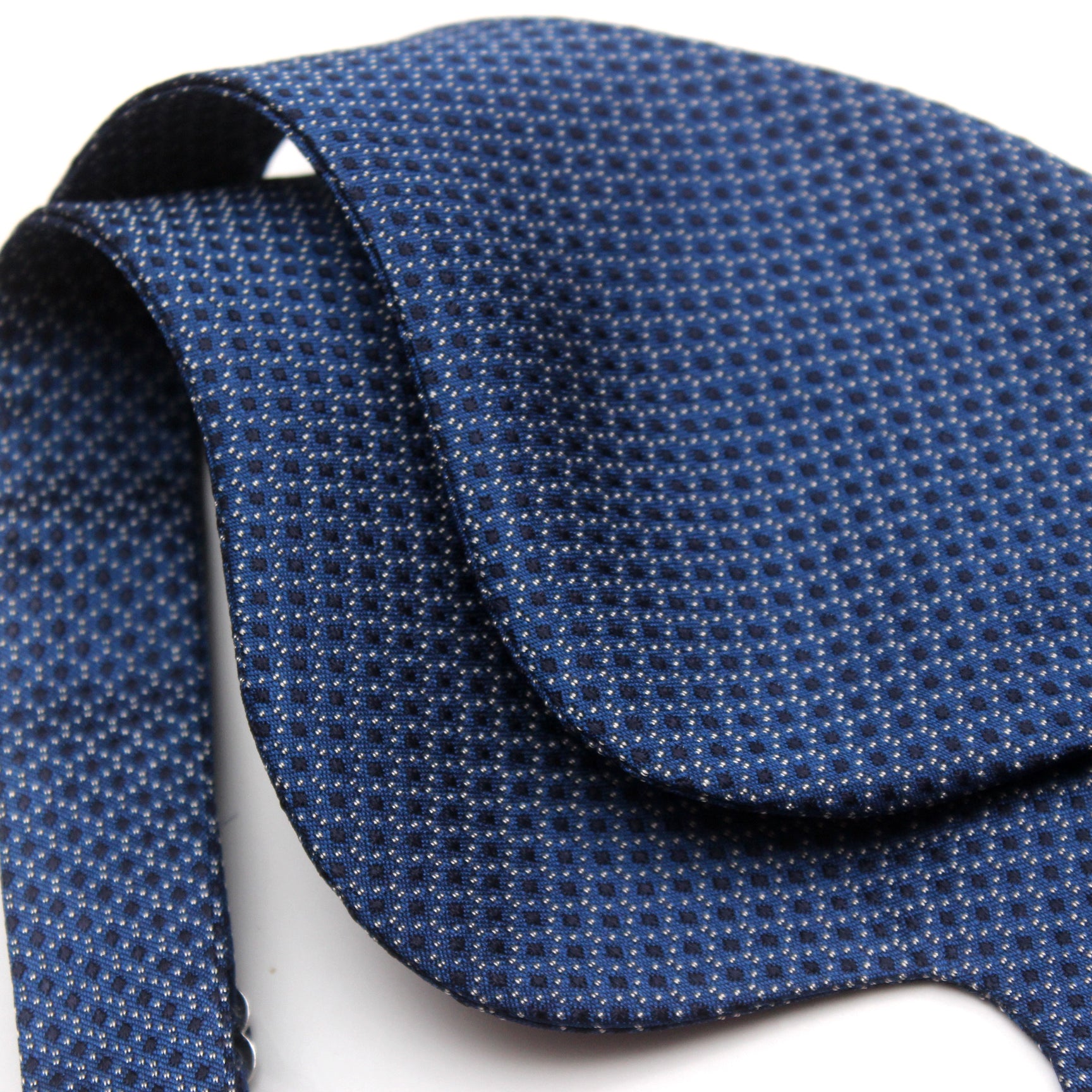 Blue Big Butterfly Silk Bow Tie