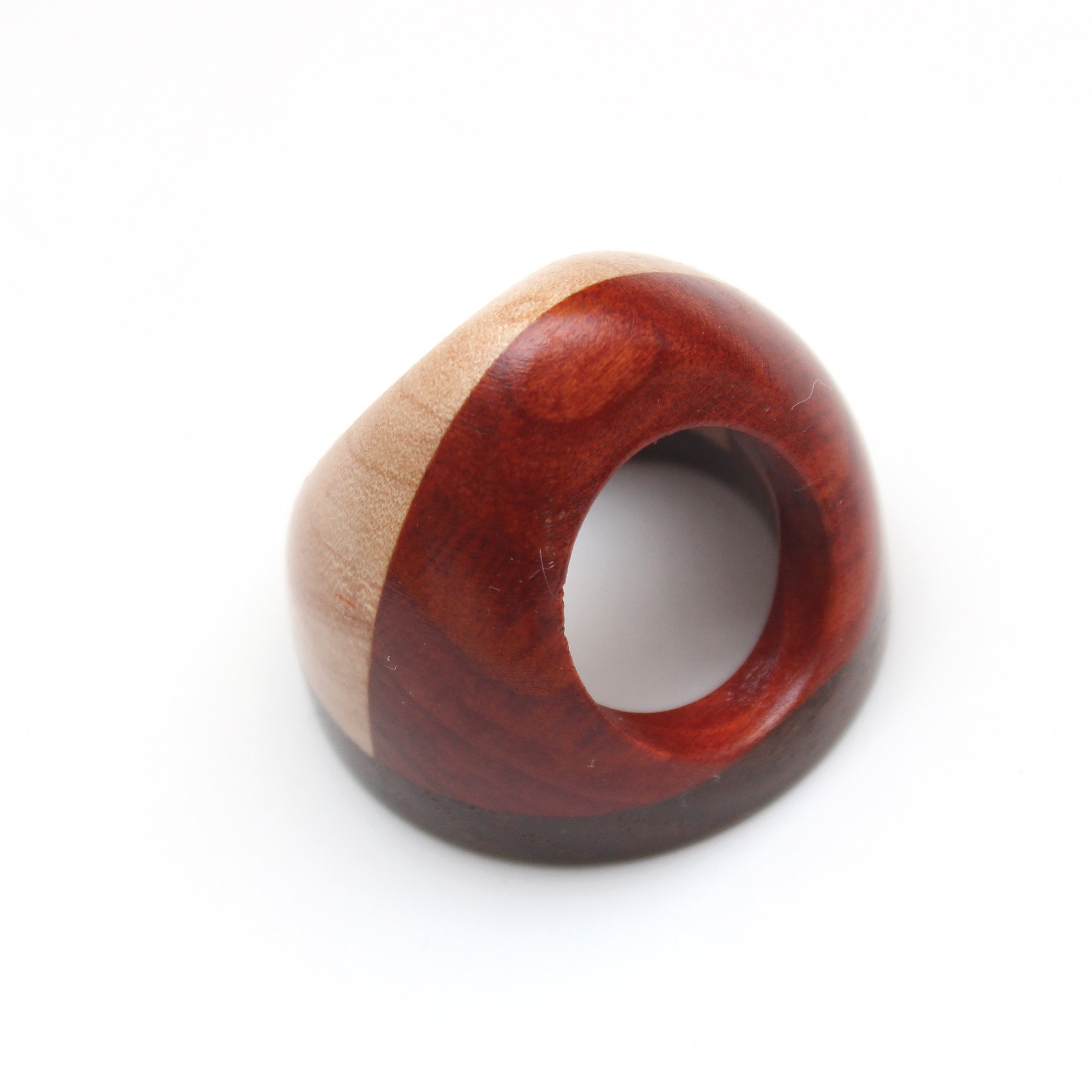 Wood Scarf ring